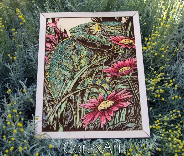Engraved Life: Amazing Wooden Panels By Coraxart