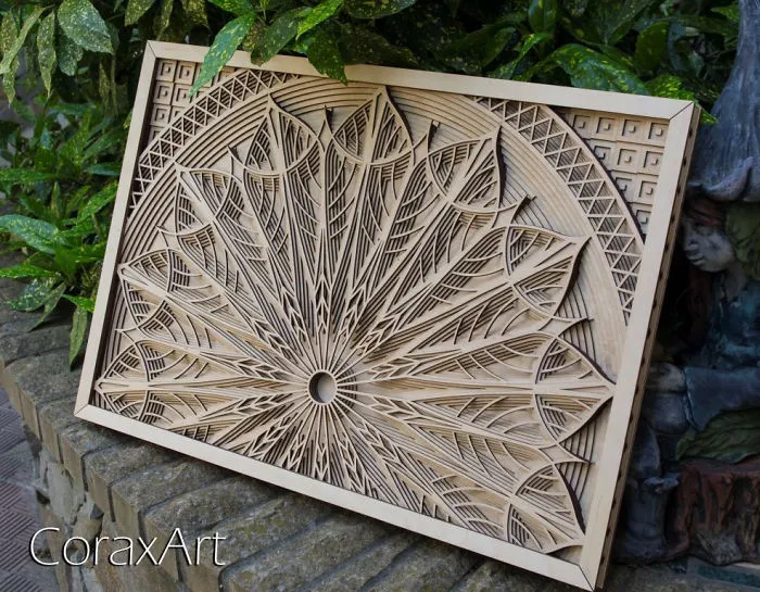 Engraved Life: Amazing Wooden Panels By Coraxart