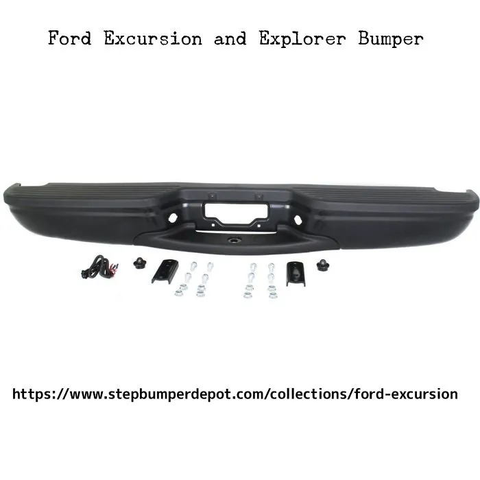 Ford Excursion And Explorer Oem Replacement Rear Bumper