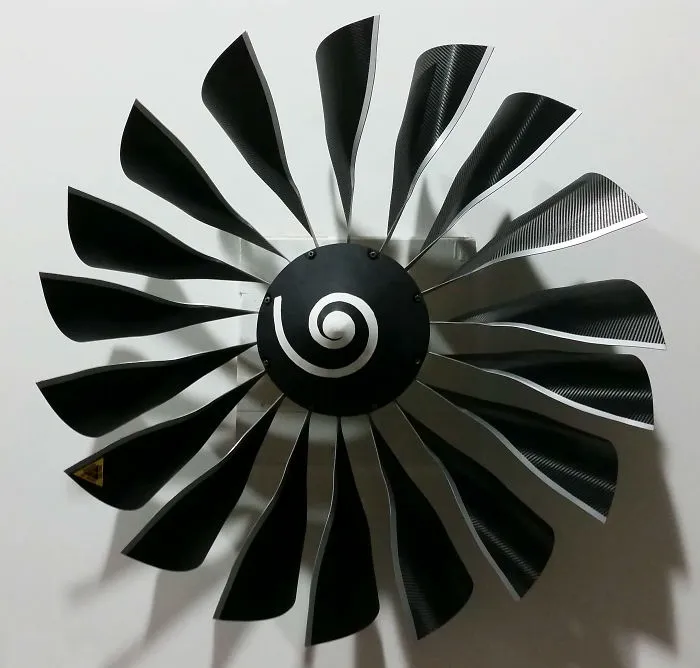 Jet Engine Ceiling Fan