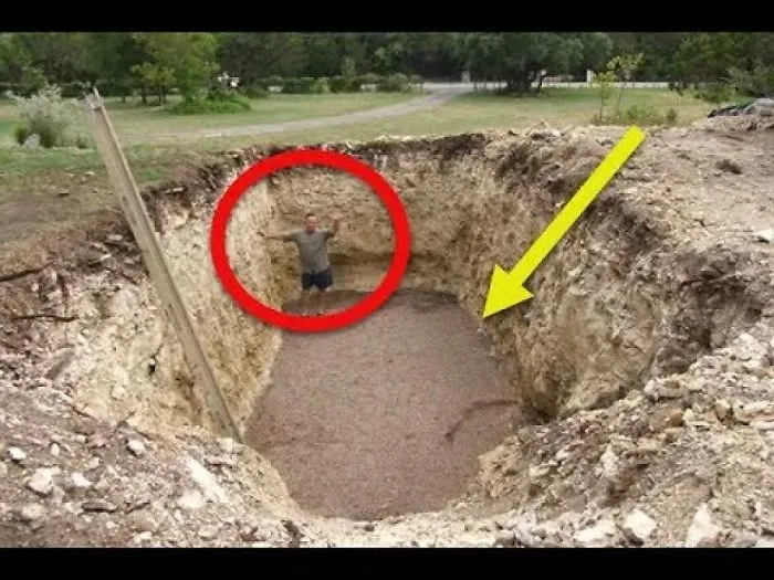 Guy Digs A Hole In His Backyard And Makes His Neighbors Insanely Jealous