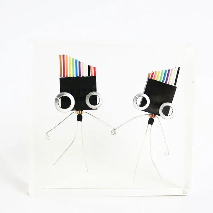 I Turned Electronic Waste Into Tiny And Biggie Robots (Part 3)
