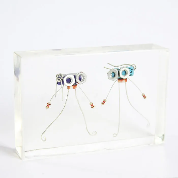 I Turned Electronic Waste Into Tiny And Biggie Robots (Part 3)
