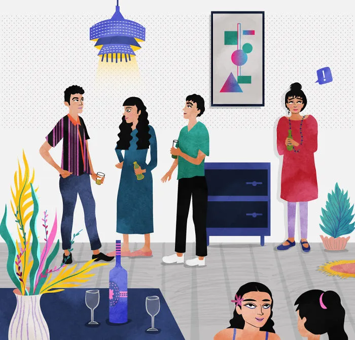 I Made An Illustrated Series On What It Is To Be A Socially Awkward Adult.