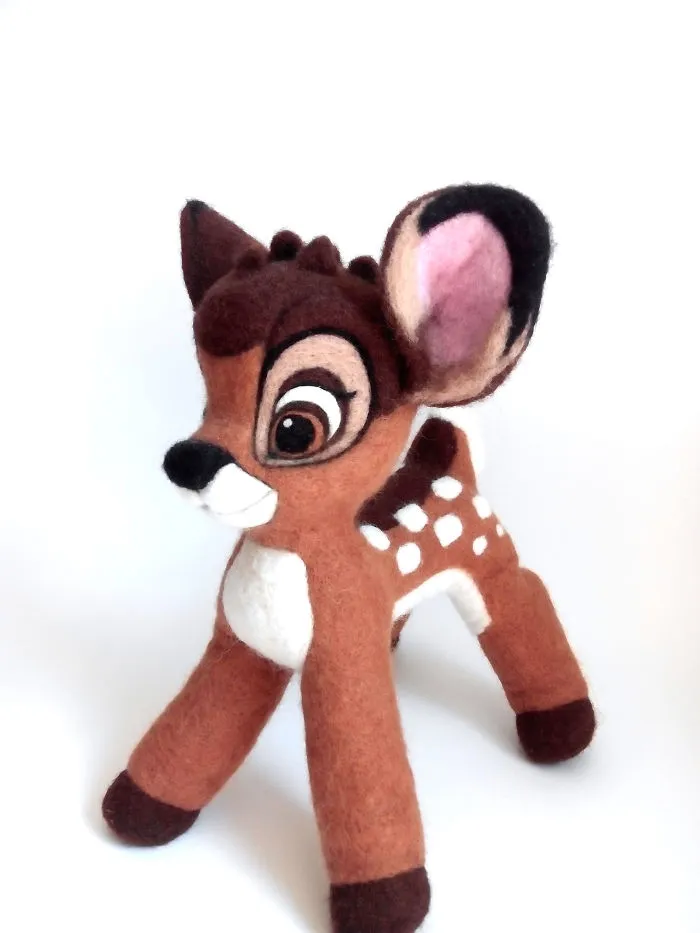 I Make Needle Felted Sculptures From Sheep Wool