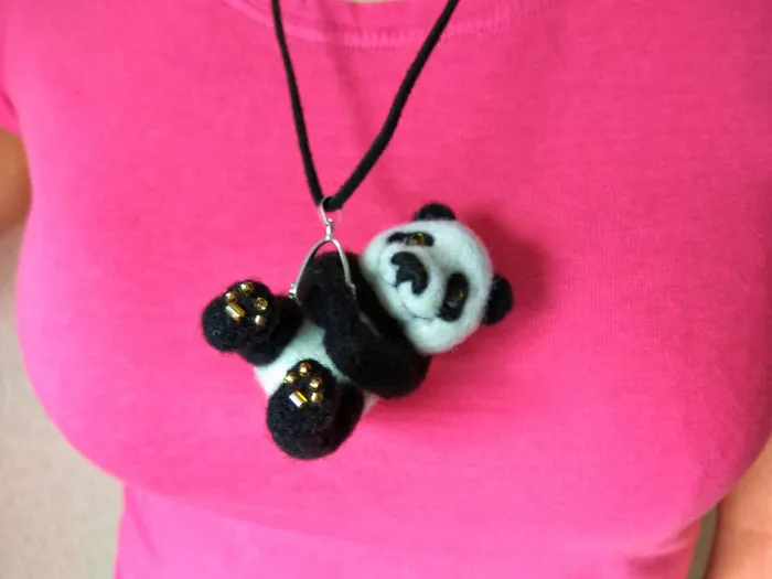 I Make Needle Felted Sculptures From Sheep Wool
