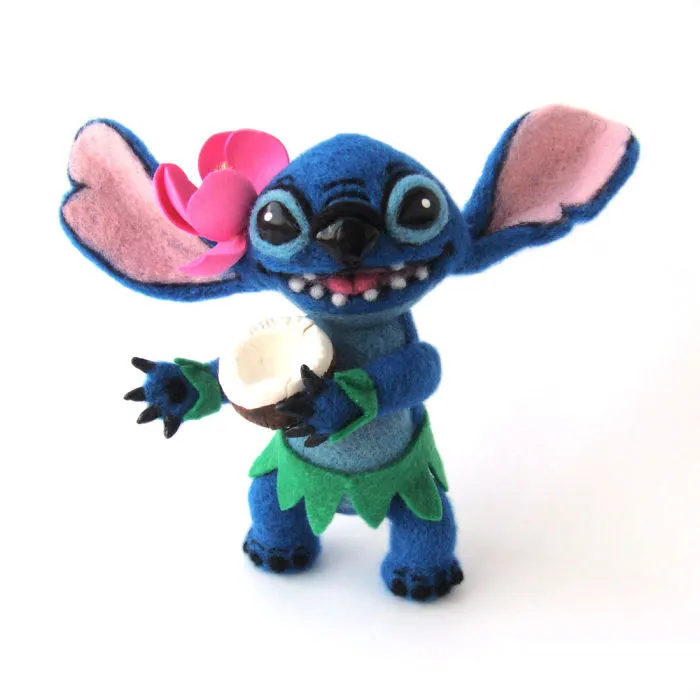 I Make Needle Felted Sculptures From Sheep Wool