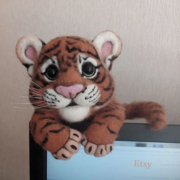 I Make Needle Felted Sculptures From Sheep Wool