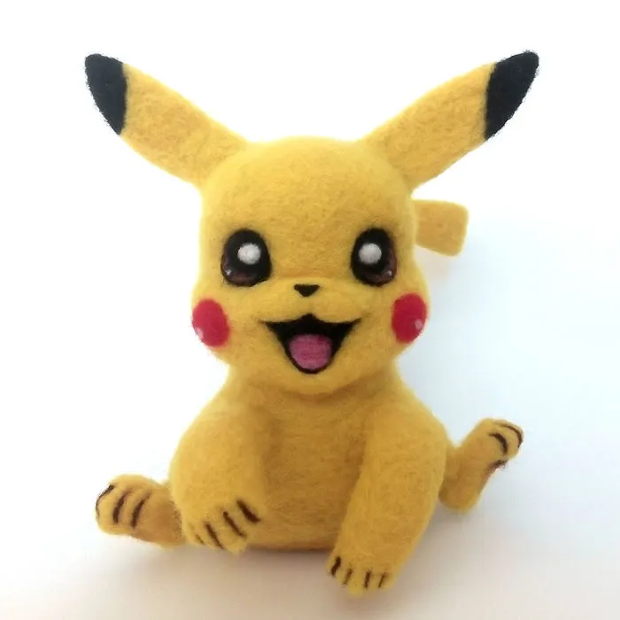 I Make Needle Felted Sculptures From Sheep Wool