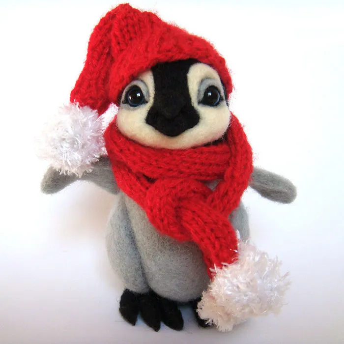 I Make Needle Felted Sculptures From Sheep Wool