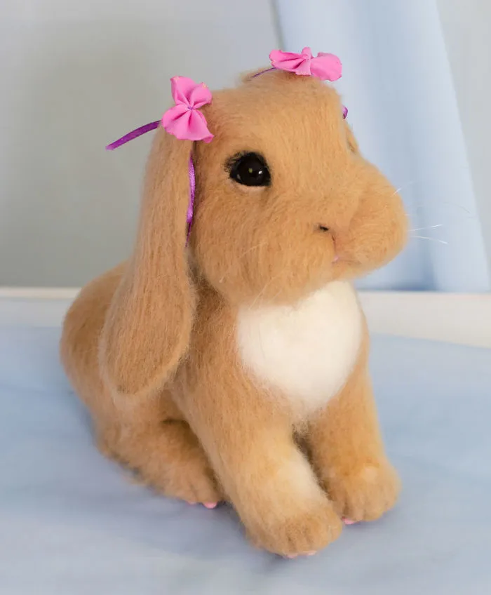 I Make Needle Felted Sculptures From Sheep Wool