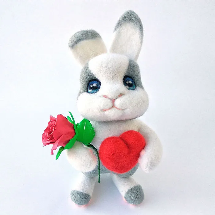 I Make Needle Felted Sculptures From Sheep Wool