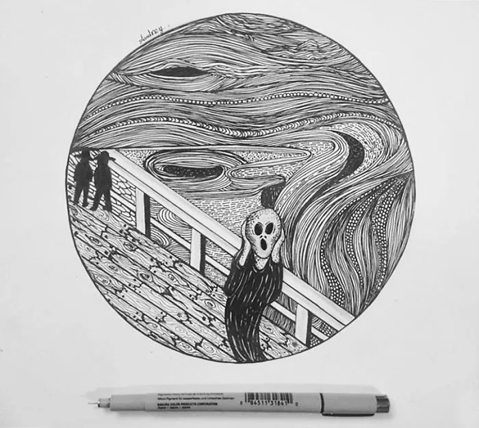 The Scream By Edvard Munch, 1893