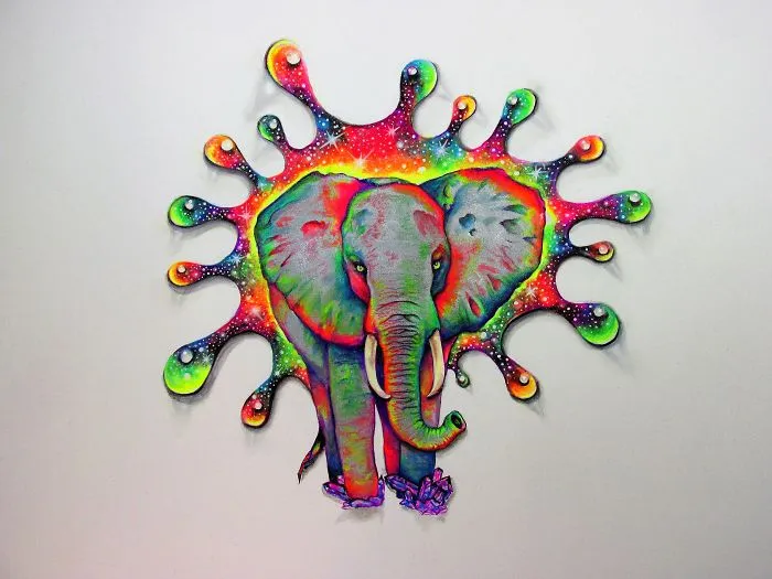 I Use Gel Pens To Create Colorful Art