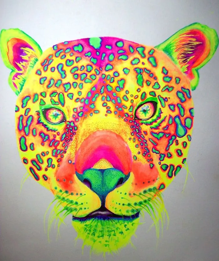 I Use Gel Pens To Create Colorful Art