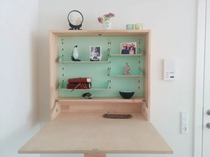 I Wanted To Help Families Who Live In Small Homes, So I Created A Changing Table, That Easily Transforms Into A Desk