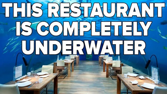 This Restaurant Is Underwater
