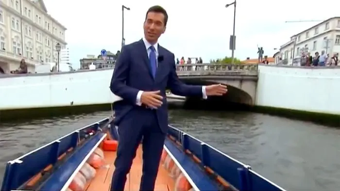 Most Epic News Anchor Entrance Ever