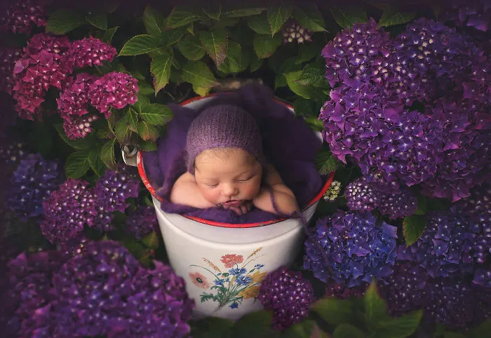 I Create Magical Settings For Newborn Pictures Using Photoshop