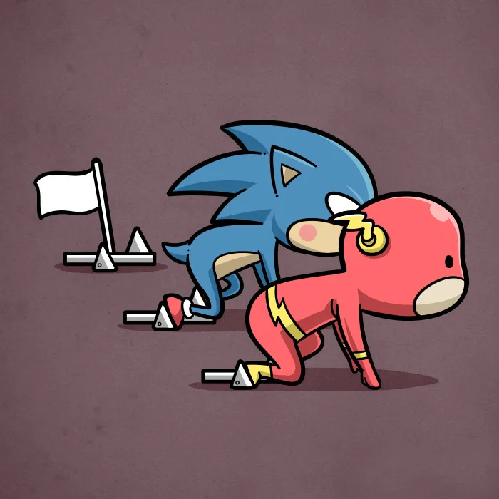 Sporty Flash & Sonic - Athletics