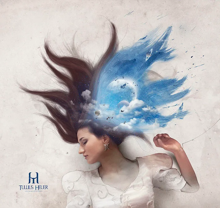 Brazilian Artist Creates Digital Paintings That Leap Off The Page