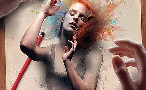 Brazilian Artist Creates Digital Paintings That Leap Off The Page