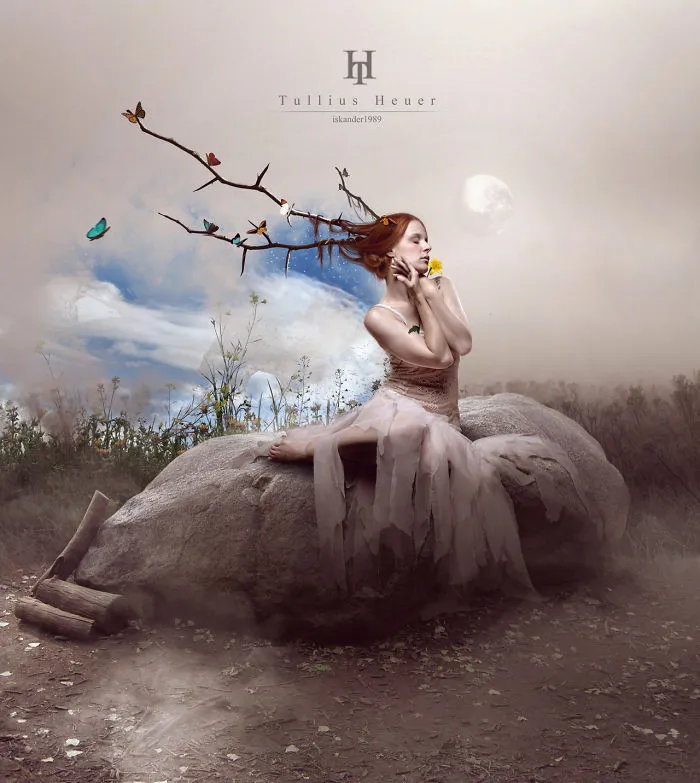 Brazilian Artist Creates Digital Paintings That Leap Off The Page