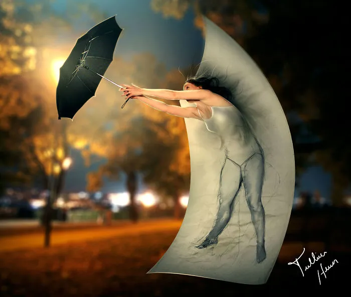 Brazilian Artist Creates Digital Paintings That Leap Off The Page
