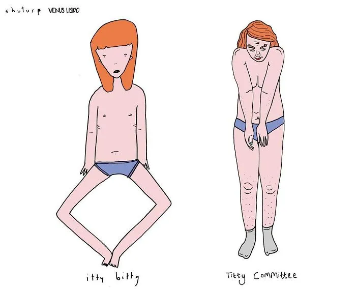 Artist Reflects A Personal Irritation And Bitterness In Her Drawings (NSFW)