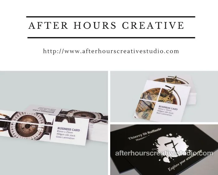 Soft Touch Velvet Laminated Business Cards On 450gsm Silk