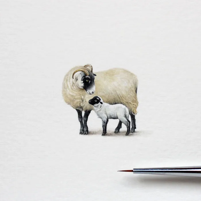 I Started Drawing Miniature Paintings Because I Did Not Have Time For Bigger Drawings And Now It's My Passion