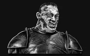 Drawing The "Zombie" Mountain From Game Of Thrones