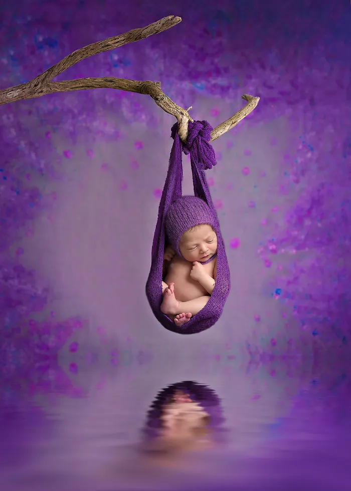 I Create Magical Settings For Newborn Pictures Using Photoshop
