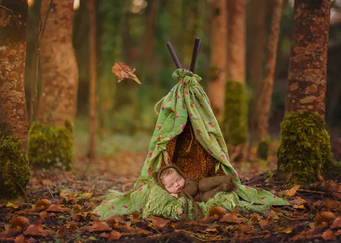 I Create Magical Settings For Newborn Pictures Using Photoshop