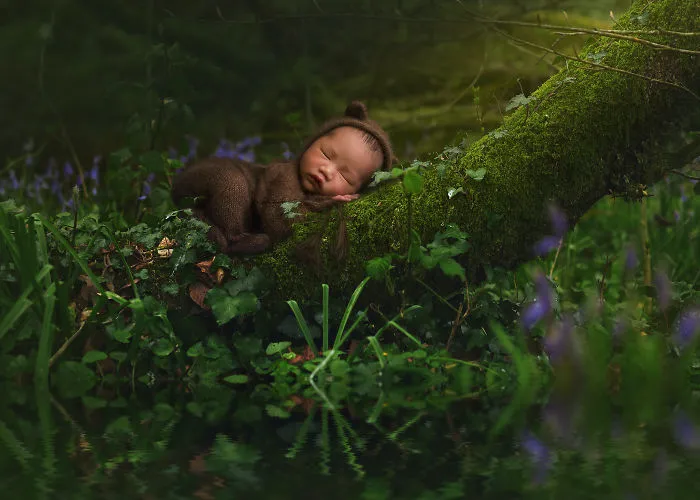 I Create Magical Settings For Newborn Pictures Using Photoshop