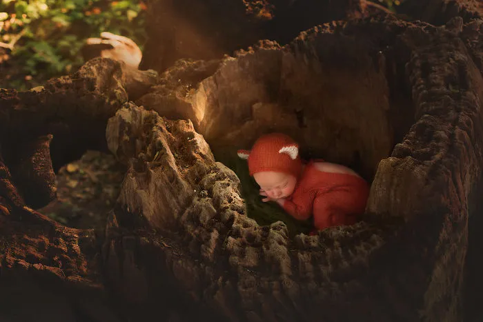 I Create Magical Settings For Newborn Pictures Using Photoshop