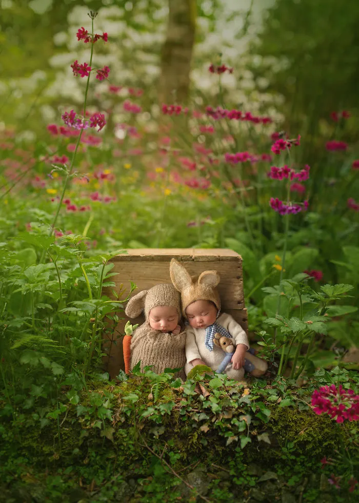 I Create Magical Settings For Newborn Pictures Using Photoshop