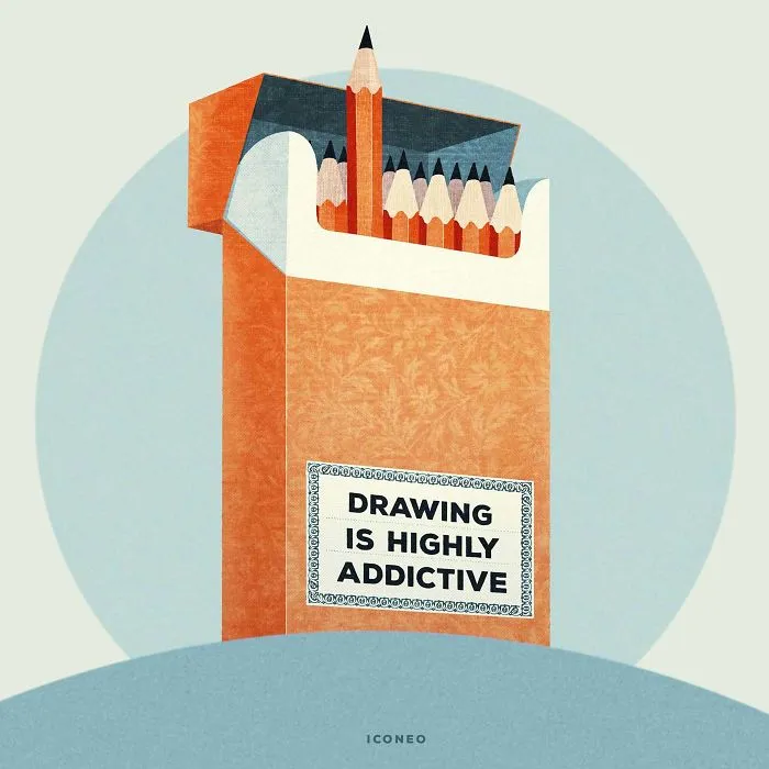 Drawing Is Highly Addictive