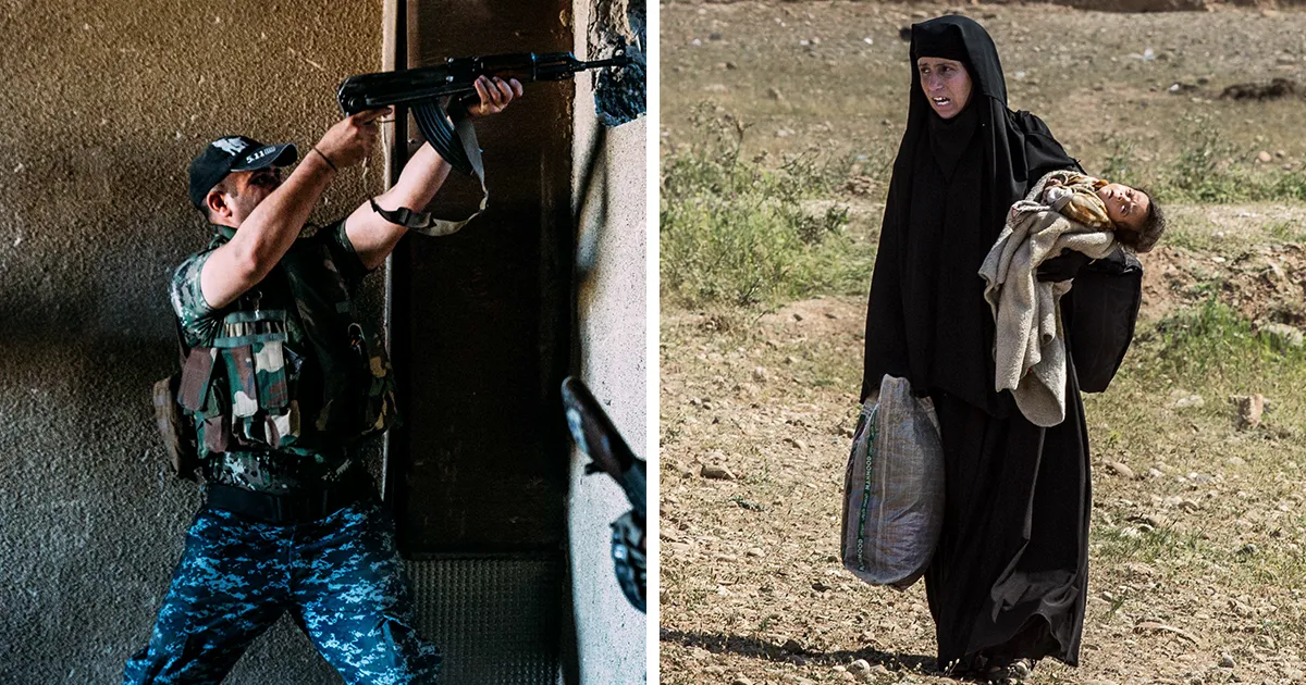 "Ya que nadie quería comprar mis fotos, aquí están gratis. Mosul, 2017"