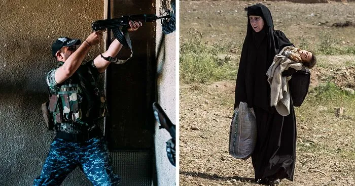 "Because No One Would Buy My Photos, Here They Are For Free. Mosul 2017"