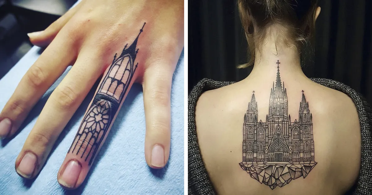 50 Architecture Tattoos That'll Make You Want To Get Inked