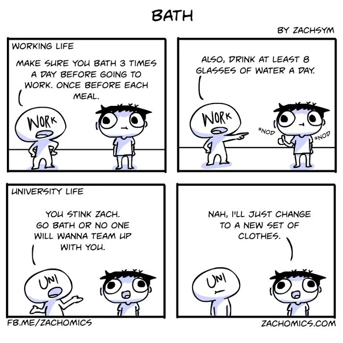 Work Makes You Care More About Your Personal Hygiene