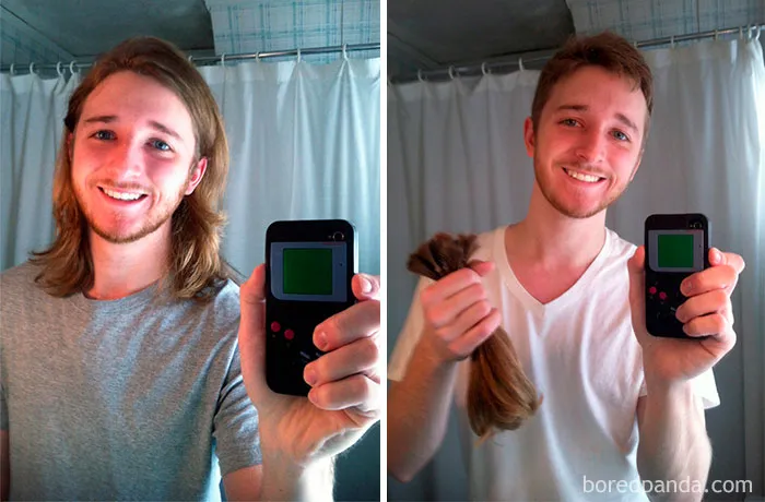 He donado mi pelo a Pantene