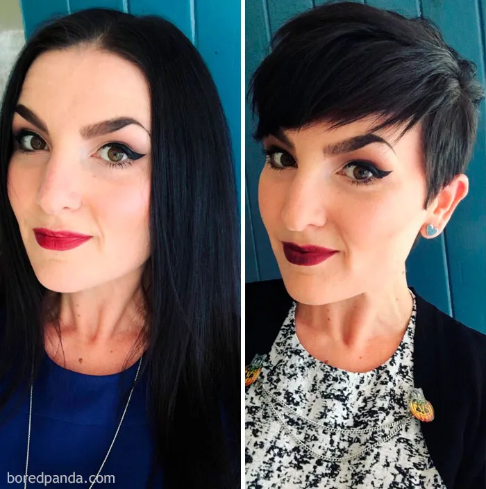 10+ Transformaciones de peinado extremas para inspirarte un nuevo corte de pelo