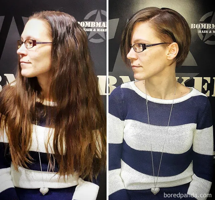 10+ Transformaciones de peinado extremas para inspirarte un nuevo corte de pelo