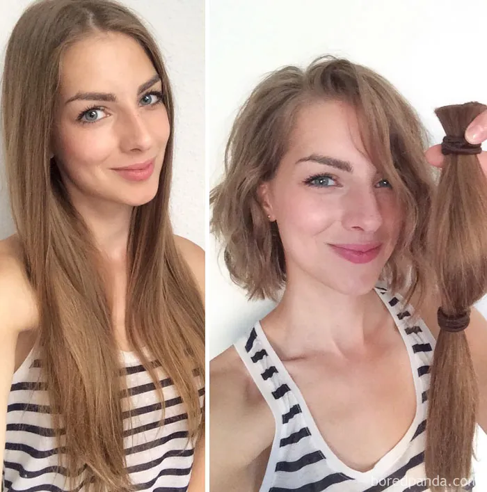 Dona tu cabello a quienes han perdido el suyo. Tendrás un nuevo estilo y te sentirás genial