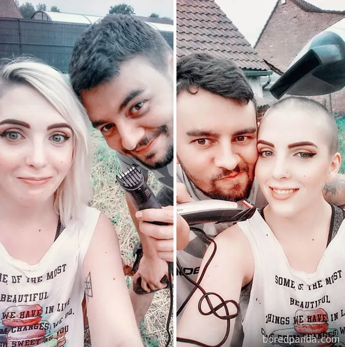 Mi novio me ha cortado el pelo y me encanta