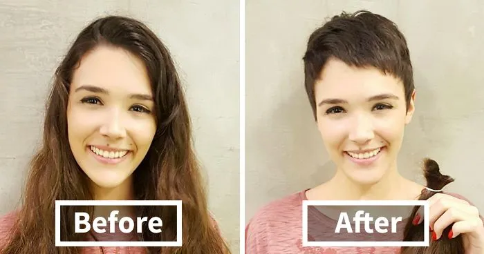 Share Before & After Pics Of Your Extreme Haircut Transformations