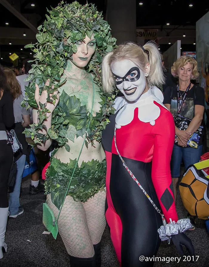 Poison Ivy And Harley Quinn