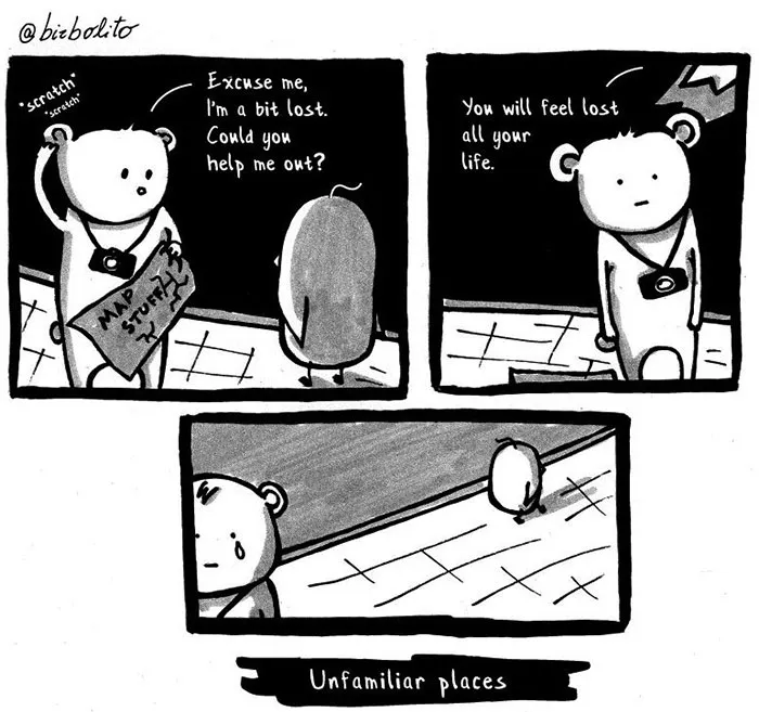 Unfamiliar Places